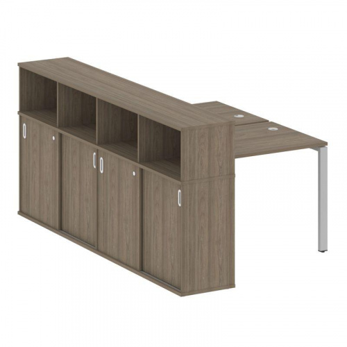 Бенч-система с шкафом-купе на П-обр. м/к Metal System БП.РС-СШК-4.1 фото 14 Бенч-система с шкафом-купе на П-обр. м/к Metal System БП.РС-СШК-4.1 фото 14