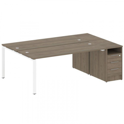 Бенч-система с тумбой на П-обр. м/к Metal System БП.РС-СТП-2.5 Бенч-система с тумбой на П-обр. м/к Metal System БП.РС-СТП-2.5