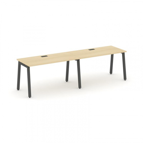 Style Project Рабочая станция 1 сторон. SN-5A.ORS-023 Антрацит/Металл Белый 2760*800*750 фото 20