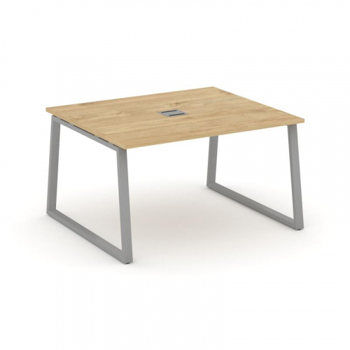 Style Project Стол переговорный SN-6T1.SPRG-033 Акация Лорка/Металл Антрацит/Заглушка Металл Антраци фото 3