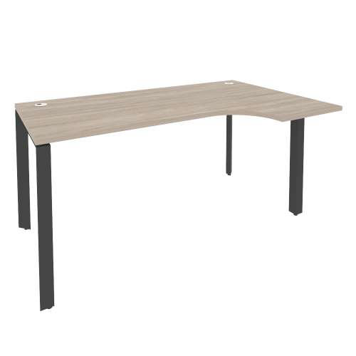 Стол эргономичный на П-обр. м/к Onix O.MP-SA-1 (R) фото 7