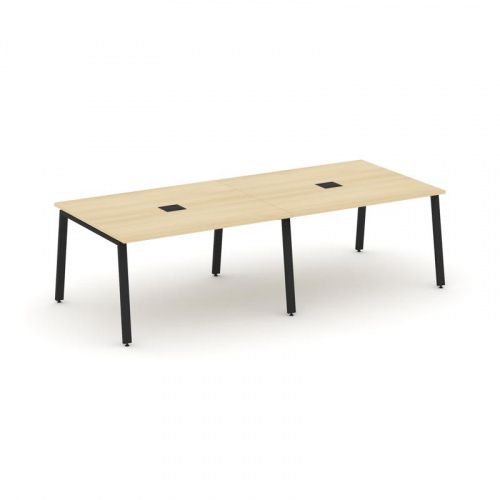 Style Project Стол переговорный SN-6A.SPRG-043 Тиквуд Светлый/Металл Антрацит 2760*1180*750 фото 13 Style Project Стол переговорный SN-6A.SPRG-043 Тиквуд Светлый/Металл Антрацит 2760*1180*750 фото 13