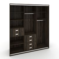 Корпус 3-х секционного шкафа высокого L=2219мм Maris SH.K3-5.1 K6