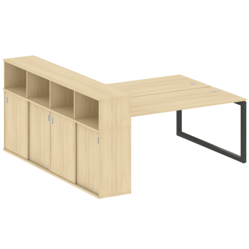 Бенч-система с шкафом-купе на О-обр. м/к Metal System Quattro 50БО.РС-СШК-4.5 фото 14 Бенч-система с шкафом-купе на О-обр. м/к Metal System Quattro 50БО.РС-СШК-4.5 фото 14