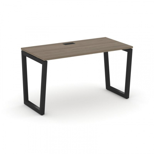 Style Project Стол письменный SN-5T2.SP-024 Акация Лорка/Металл Антрацит/Заглушка Пластик Черный 158 фото 7