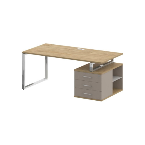 Стол руководителя (С опорной тумбой) Shift SK.SRT-180 (R) фото 2