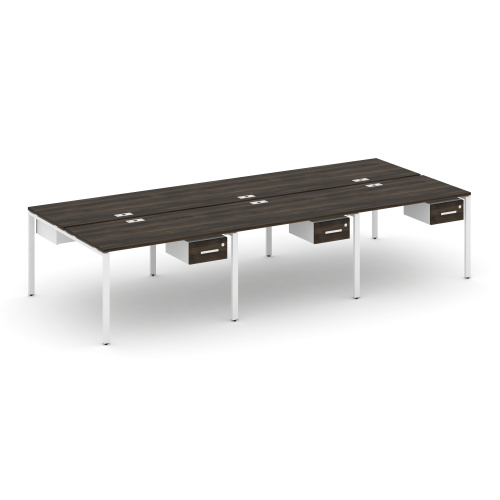 Бенч-система на 6 мест с подвесными тумбами Concept CN.DRS-150 фото 10