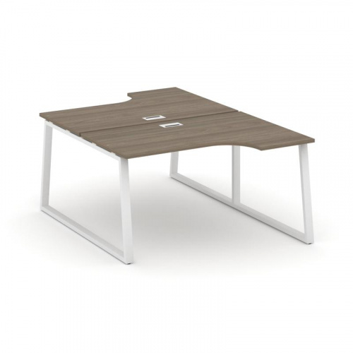 Style Project Рабочая станция эргоном. SN-6T1.DRPA-022 Акация Лорка/Металл Антрацит/Заглушка Пластик фото 15