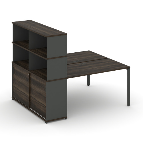 Бенч-система с опорным шкафом-купе с надставкой Concept CN.DRS-243 фото 3 Бенч-система с опорным шкафом-купе с надставкой Concept CN.DRS-243 фото 3