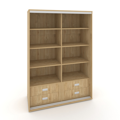 Корпус 2-х секционного шкафа низкого L=1300мм Maris SH.K2-3.2 K6 фото 3