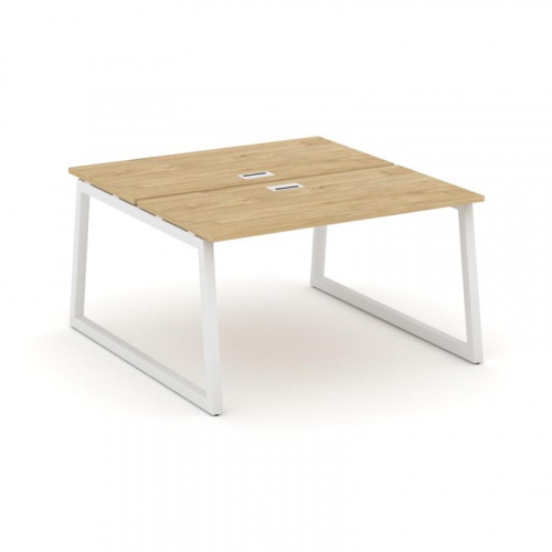 Style Project Рабочая станция 2-х сторон. SN-5T1.DRS-014 Акация Лорка/Металл Антрацит/Заглушка Пласт фото 3