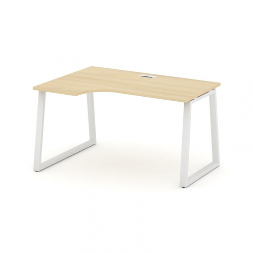 Style Project Стол рабочий эргоном. SN-6T1.SPA-022(L) Акация Лорка/Металл Антрацит/Заглушка Пластик фото 21