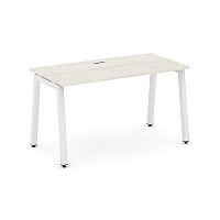 Style Project Стол письменный SN-5A.SP-013 Дуб Наварра/Металл Белый 1380*700*750