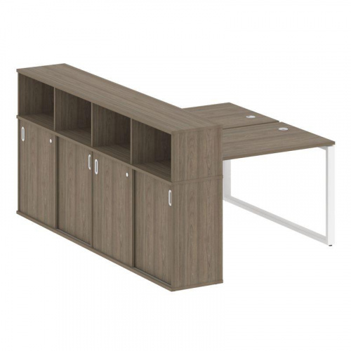 Бенч-система с шкафом-купе на О-обр. м/к Metal System БО.РС-СШК-4.2 фото 8 Бенч-система с шкафом-купе на О-обр. м/к Metal System БО.РС-СШК-4.2 фото 8