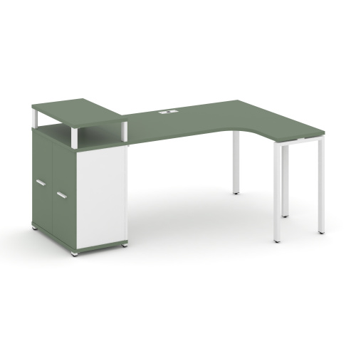 Стол эргономичный с опорным распашным шкафом Concept CN.SA-211(R) Стол эргономичный с опорным распашным шкафом Concept CN.SA-211(R)