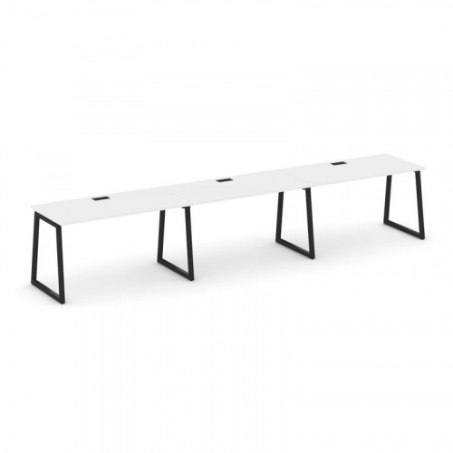 Style Project Рабочая станция 1 сторон. SN-4T1.ORS-051 Акация Лорка/Металл Антрацит/Заглушка Пластик фото 8