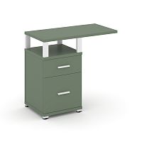 Тумба приставная с 1 ящиком Concept CN.TUS-004 W