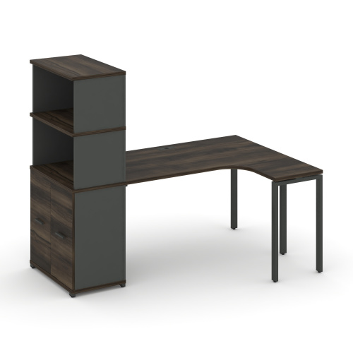 Стол эргономичный с опорным распашным шкафом Concept CN.SA-216(R) Стол эргономичный с опорным распашным шкафом Concept CN.SA-216(R)