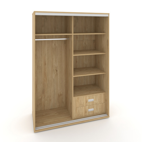 Корпус 2-х секционного шкафа низкого L=1500мм Maris SH.K2-5.2 K1 фото 2 Корпус 2-х секционного шкафа низкого L=1500мм Maris SH.K2-5.2 K1 фото 2