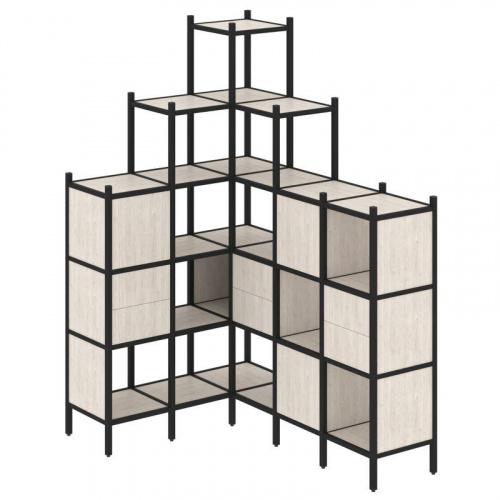 Стеллаж офисный угловой Loft VR.L-43 фото 5 Стеллаж офисный угловой Loft VR.L-43 фото 5