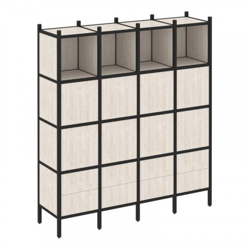 Стеллаж офисный прямой Loft VR.L-09 фото 5 Стеллаж офисный прямой Loft VR.L-09 фото 5