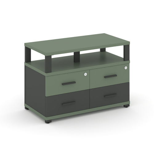 Тумба приставная с 4 ящиками Concept CN.TSP-003 A