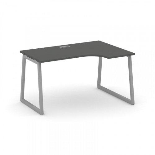 Style Project Стол рабочий эргоном. SN-4T1.SPA-012(R) Акация Лорка/Металл Антрацит/Заглушка Пластик фото 23