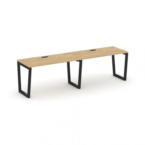 Style Project Рабочая станция 1 сторон. SN-5T2.ORS-024 Акация Лорка/Металл Антрацит/Заглушка Пластик