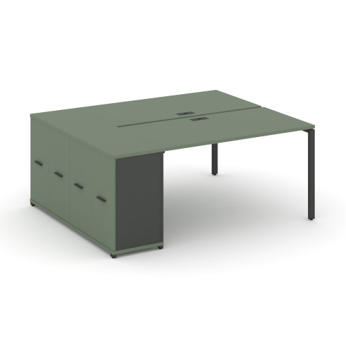 Бенч-система с опорным распашным шкафом Concept CN.DRS-219 фото 2 Бенч-система с опорным распашным шкафом Concept CN.DRS-219 фото 2