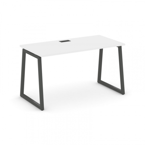 Style Project Стол письменный SN-4T1.SP-022 Акация Лорка/Металл Антрацит/Заглушка Пластик Черный 118 фото 13