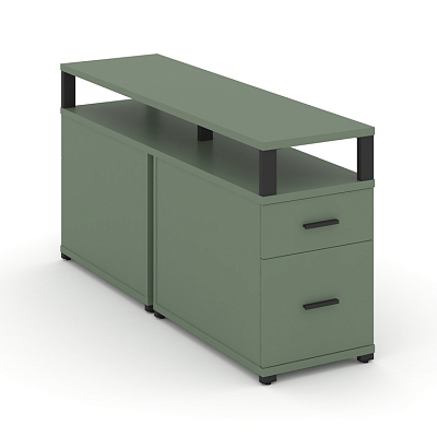 Тумба двухсторонняя приставная Concept CN.DTGP-002