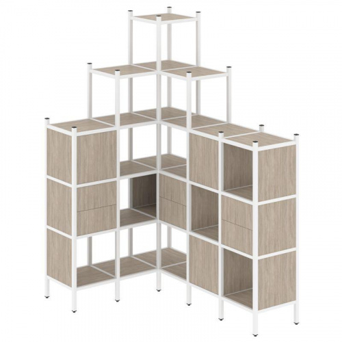 Стеллаж офисный угловой Loft VR.L-43 фото 2 Стеллаж офисный угловой Loft VR.L-43 фото 2