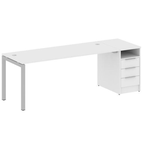 Бенч-система с тумбой на П-обр. м/к Metal System Quattro 50БП.РС-СТП-1.5 фото 7 Бенч-система с тумбой на П-обр. м/к Metal System Quattro 50БП.РС-СТП-1.5 фото 7