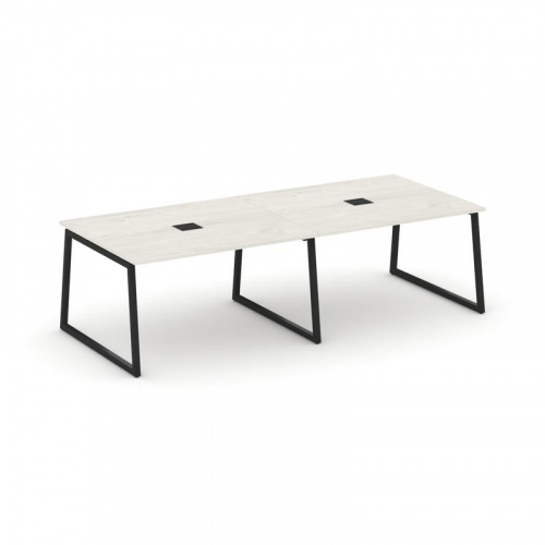 Style Project Стол переговорный SN-4T1.SPRG-043 Акация Лорка/Металл Антрацит/Заглушка Металл Антраци фото 4 Style Project Стол переговорный SN-4T1.SPRG-043 Акация Лорка/Металл Антрацит/Заглушка Металл Антраци фото 4