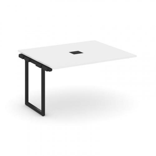 Style Project Проходной наб. элем. перег. стола SN-4O.NSPRG-032 Антрацит/Металл Белый 1180*1180*750 фото 3