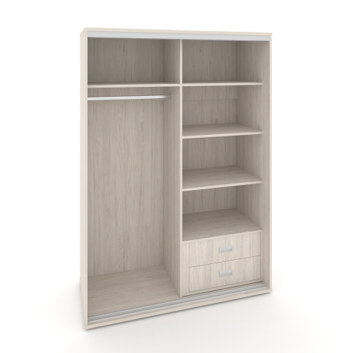 Корпус 2-х секционного шкафа низкого L=1300мм Maris SH.K2-3.2 K1 фото 6