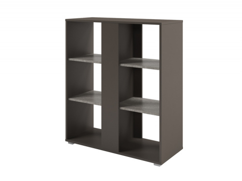 Стеллаж средний с планкой открытый D-73 фото 3