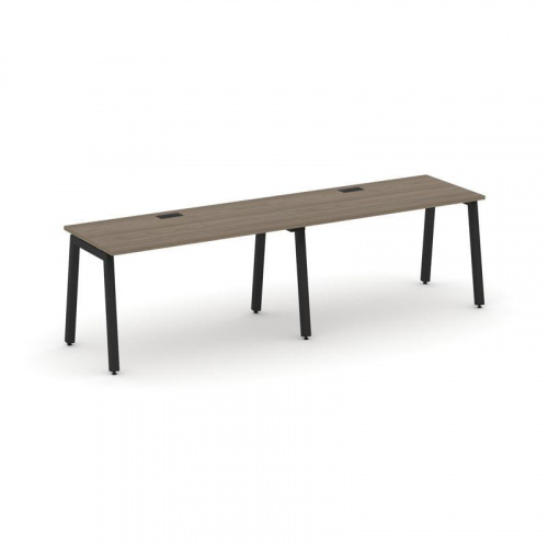 Style Project Рабочая станция 1 сторон. SN-5A.ORS-023 Антрацит/Металл Белый 2760*800*750 фото 3