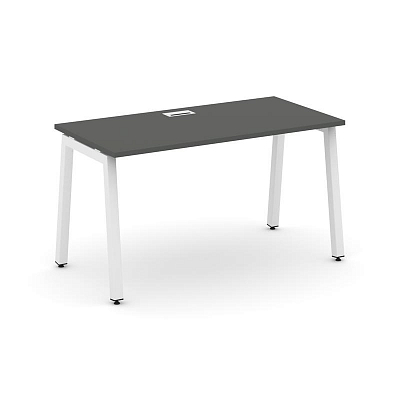Style Project Стол письменный SN-5A.SP-005 Антрацит/Металл Белый 1780*600*750