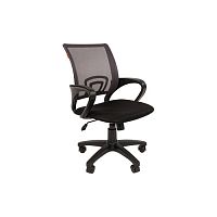 Кресло офисное Chairman 696 Black (Сетка/Ткань)