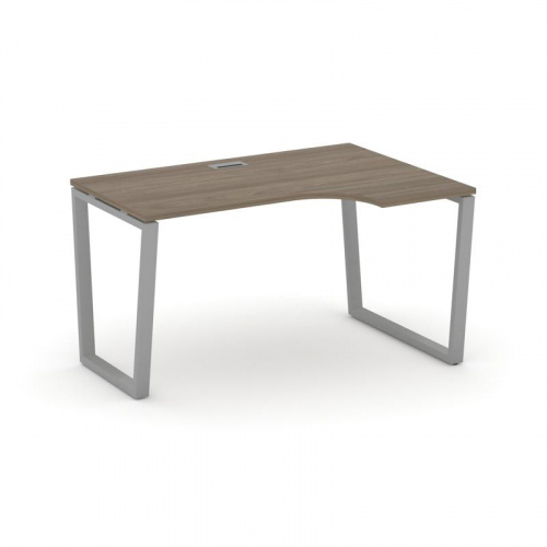 Style Project Стол рабочий эргоном. SN-6T2.SPA-011(R) Акация Лорка/Металл Антрацит/Заглушка Пластик фото 14