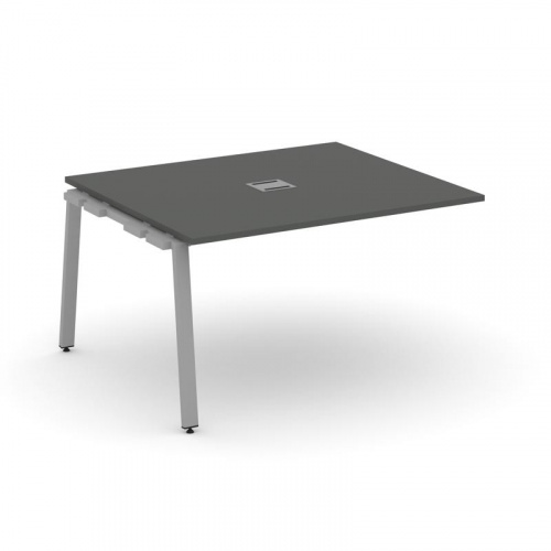 Style Project Проходной наб. элем. перег. стола SN-6A.NSPRG-033 Дуб Наварра/Металл Белый 1380*1180*7 фото 7