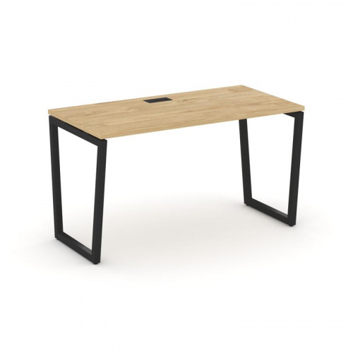 Style Project Стол письменный SN-4T2.SP-013 Акация Лорка/Металл Антрацит/Заглушка Пластик Черный 138 Style Project Стол письменный SN-4T2.SP-013 Акация Лорка/Металл Антрацит/Заглушка Пластик Черный 138