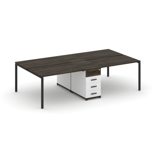 Бенч-система на 4 места с 1 опорной тумбой Concept CN.DRS-418 фото 9 Бенч-система на 4 места с 1 опорной тумбой Concept CN.DRS-418 фото 9