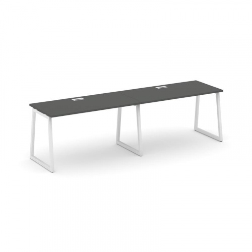 Style Project Рабочая станция 1 сторон. SN-4T1.ORS-012 Акация Лорка/Металл Антрацит/Заглушка Пластик фото 24