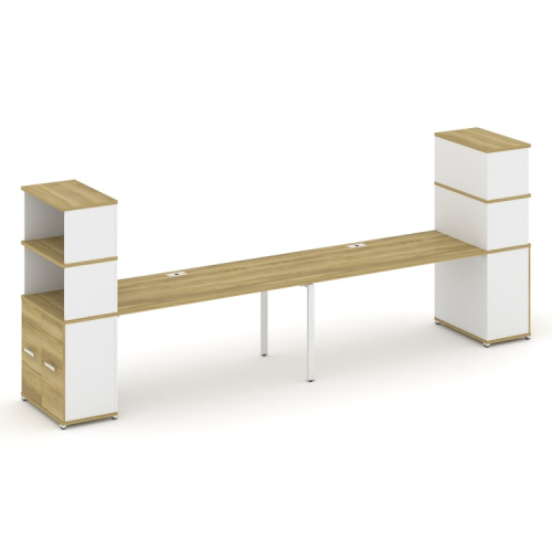 Бенч-система с опорными распашными шкафами Concept CN.ORS-232 фото 11 Бенч-система с опорными распашными шкафами Concept CN.ORS-232 фото 11