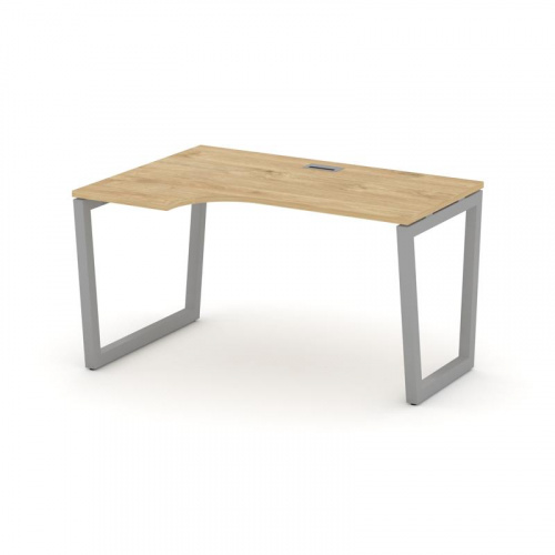 Style Project Стол рабочий эргоном. SN-5T2.SPA-001(L) Акация Лорка/Металл Антрацит/Заглушка Пластик фото 2