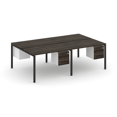 Бенч-система на 4 места с подвесными тумбами Concept CN.DRS-134 фото 9 Бенч-система на 4 места с подвесными тумбами Concept CN.DRS-134 фото 9