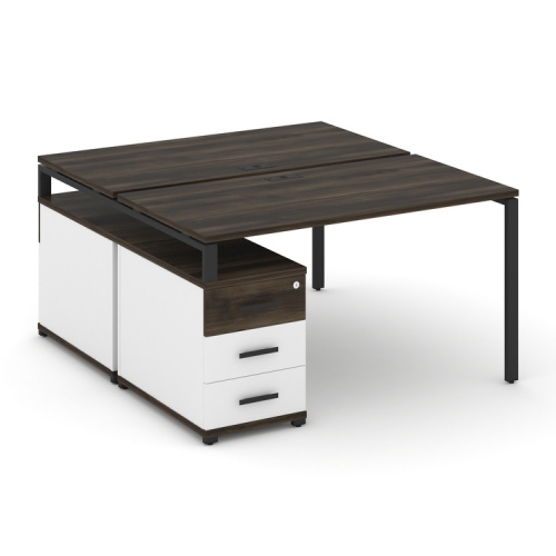 Бенч-система на 2 места с опорной тумбой Concept CN.DRS-303 фото 9