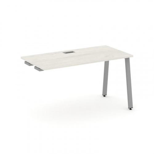 Style Project Стол-приставка к опор. элем. SN-6A.OPRS-022 Дуб Табак/Металл Белый 1180*800*750 фото 9 Style Project Стол-приставка к опор. элем. SN-6A.OPRS-022 Дуб Табак/Металл Белый 1180*800*750 фото 9